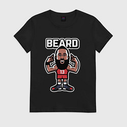 Женская футболка Harden beard