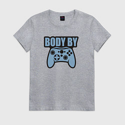 Женская футболка Тело в игре