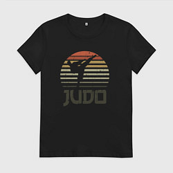 Женская футболка Judo fighter