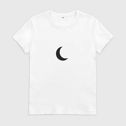 Женская футболка Чёрная луна