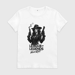 Женская футболка Мисс фортуна Нуар League of Legends