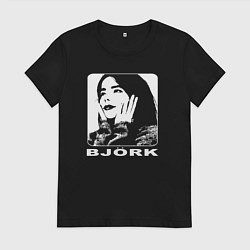 Женская футболка Bjork