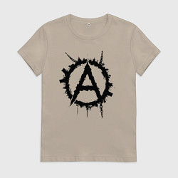 Женская футболка А в цепях