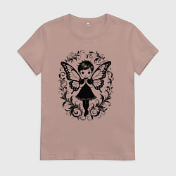 Женская футболка Фея в орнаменте