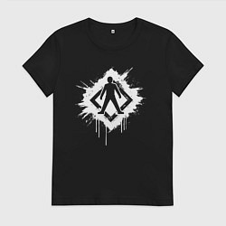 Женская футболка Главная дорога человеку