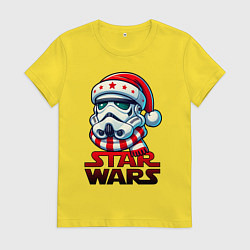 Женская футболка Stormtrooper new year