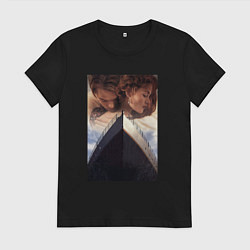 Женская футболка Титаник любви