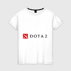 Женская футболка Dota 2: Logo