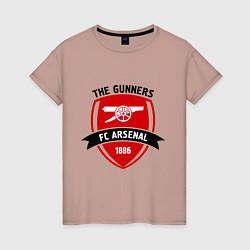 Женская футболка FC Arsenal: The Gunners