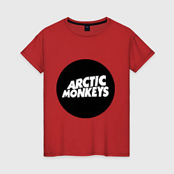 Женская футболка Arctic Monkeys Round