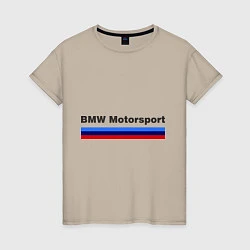 Женская футболка Bmw Motorsport