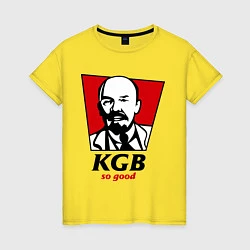 Футболка хлопковая женская KGB: So Good, цвет: желтый