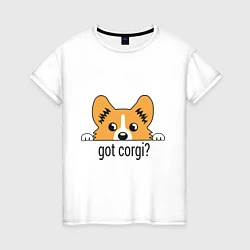 Женская футболка Got Corgi