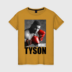 Женская футболка Mike Tyson