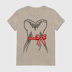 Женская футболка Платье невесты