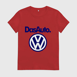 Женская футболка Volkswagen Das Auto