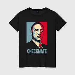 Женская футболка Checkmate Spacey