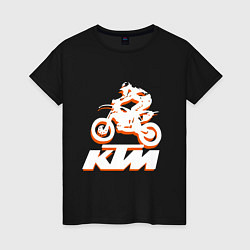 Женская футболка KTM белый