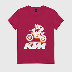 Женская футболка KTM белый