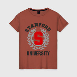 Женская футболка Stanford University