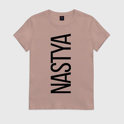 Женская футболка Настя