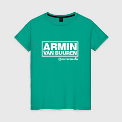 Женская футболка Armin van Buuren