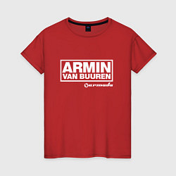 Женская футболка Armin van Buuren