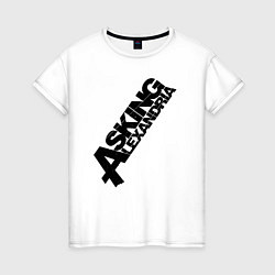 Женская футболка Asking Alexandria Logo