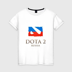 Женская футболка Dota 2: Russia