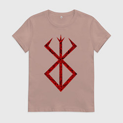 Женская футболка Берсерк. Клеймо