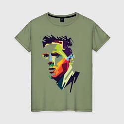 Женская футболка Lionel Messi: fun-art
