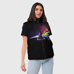 Женский жилет Покемоны, цвет: 3D-светло-серый — фото 2