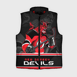Женский жилет New Jersey Devils, цвет: 3D-красный