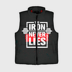 Женский жилет The iron never lies, цвет: 3D-красный