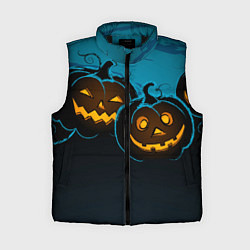 Женский жилет Halloween3, цвет: 3D-черный