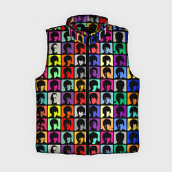 Женский жилет The Beatles: pop-art