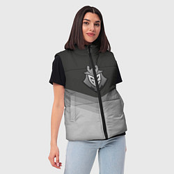 Женский жилет G2 Esports Uniform, цвет: 3D-красный — фото 2