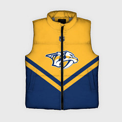 Женский жилет NHL: Nashville Predators, цвет: 3D-светло-серый