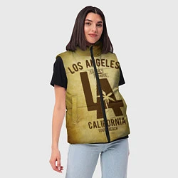 Женский жилет Лос-Анджелес, цвет: 3D-черный — фото 2