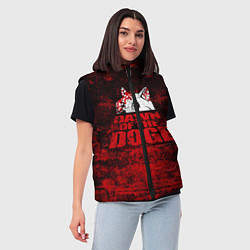 Женский жилет Dawn of the Doge, цвет: 3D-красный — фото 2