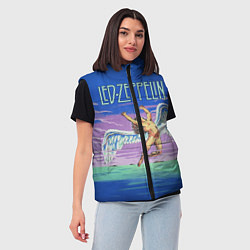 Женский жилет Led Zeppelin: Angel, цвет: 3D-черный — фото 2