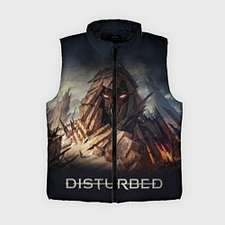 Женский жилет Disturbed: Skull Mountain, цвет: 3D-черный