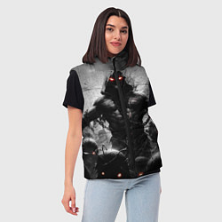 Женский жилет Disturbed: Demon Rage, цвет: 3D-красный — фото 2