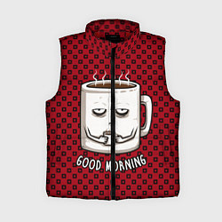Женский жилет Good Morning, цвет: 3D-красный
