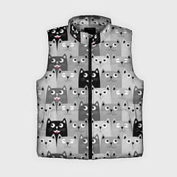 Женский жилет Котейки