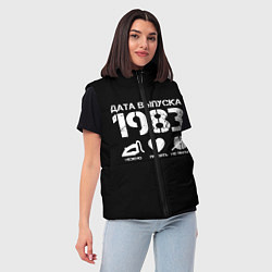 Женский жилет Дата выпуска 1983, цвет: 3D-красный — фото 2