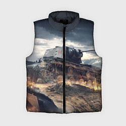 Женский жилет Танк, цвет: 3D-черный