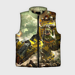 Женский жилет WH40k warboss, цвет: 3D-черный