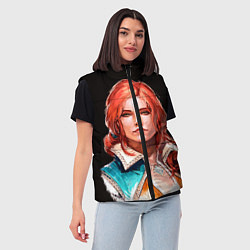 Женский жилет Трисс, цвет: 3D-черный — фото 2