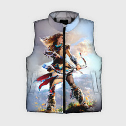 Женский жилет HZD 4, цвет: 3D-черный